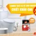 Mua trọn bộ thiết bị vệ sinh Caesar giá chỉ từ 5 triệu