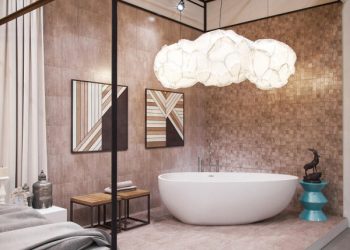 Cách bố trí phòng tắm có bồn chỉ với diện tích phòng 3m2