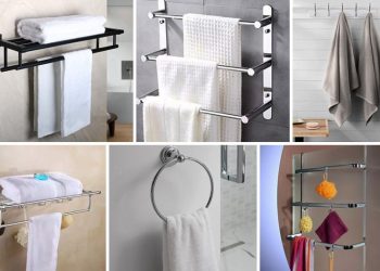 Bày trí giá treo khăn như thế nào cho hiệu quả